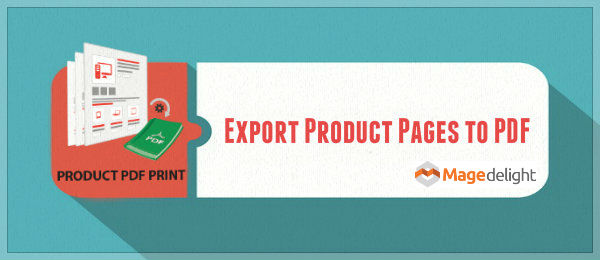 Magento Product PDF Print Extension