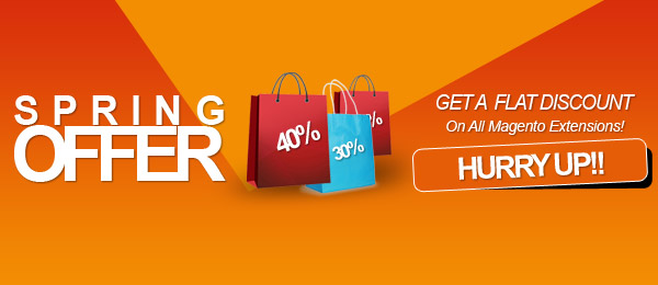 Get a Flat Discount on Premium Magento Extensions