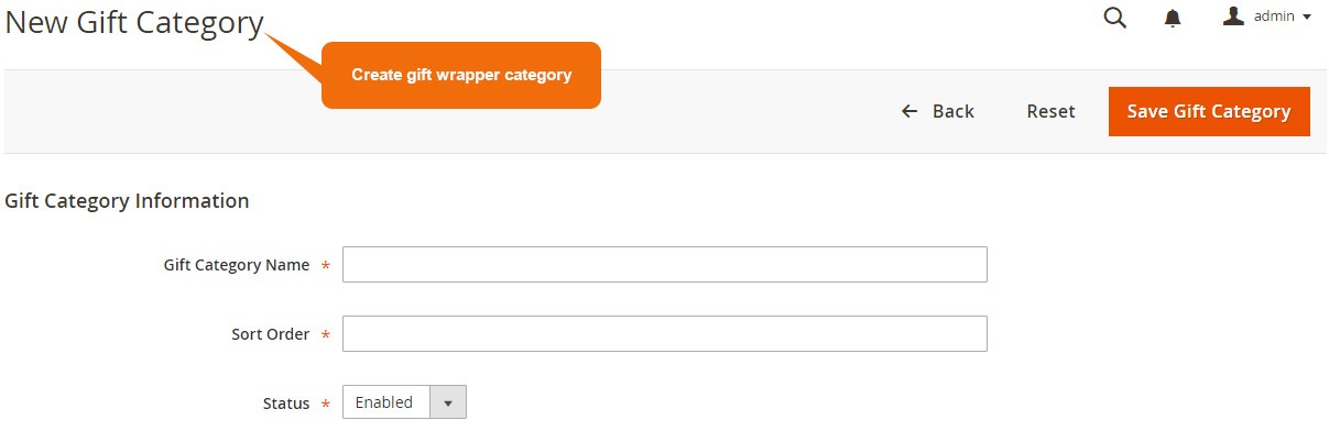 Create gift wrapper category with Gift Wrap Magento 2 Extension