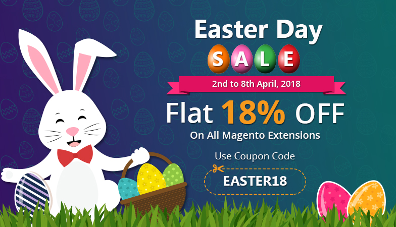 Magedelight Easter Sale on Magento 2 Extension