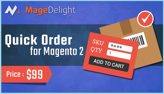 Magento 2 quick order extension