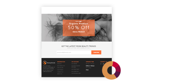Customizable Magento 2 theme for Beauty Store