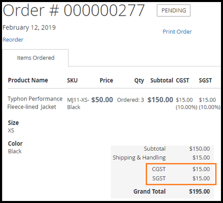 GST Extension for Magento 2