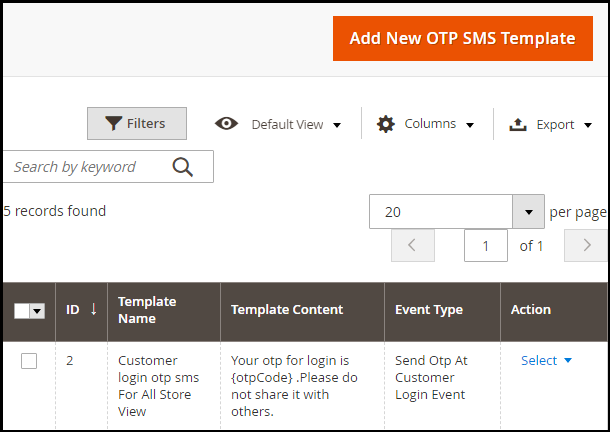 Create Custom OTP SMS Templates with Magento 2 mobile login