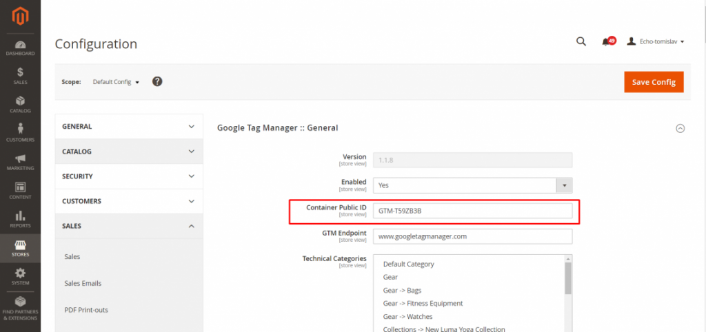 GTM installations and Google Analytics